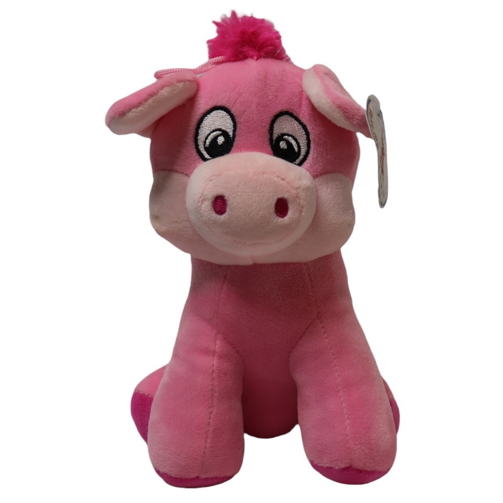 Pink Piggy Caravan Soft Toy NWT
